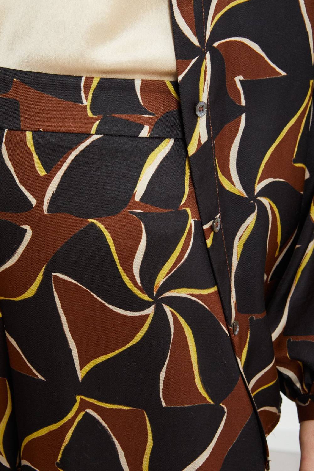 ottod'Ame Viscose palazzo trousers Soddisfazione Garantita