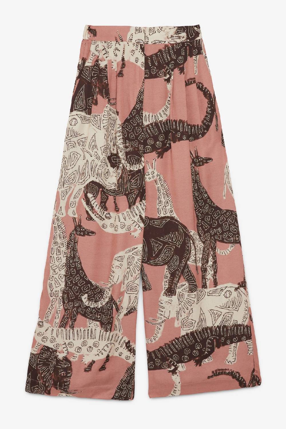 ottod'Ame Viscose palazzo trousers Sconto