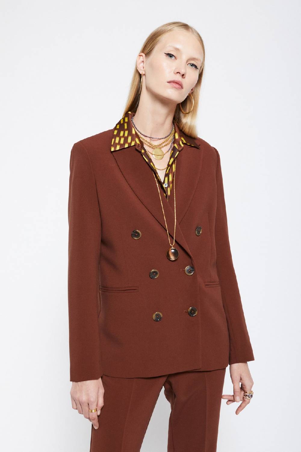 ottod'Ame Double-breasted jacket Saldi Di Fabbrica