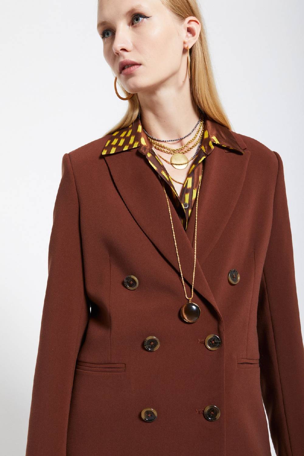 ottod'Ame Double-breasted jacket Saldi Di Fabbrica