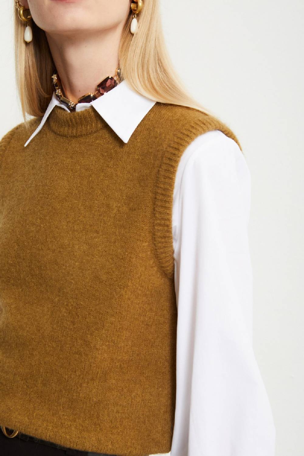 ottod'Ame Vest with rounded neck I Più Venduti