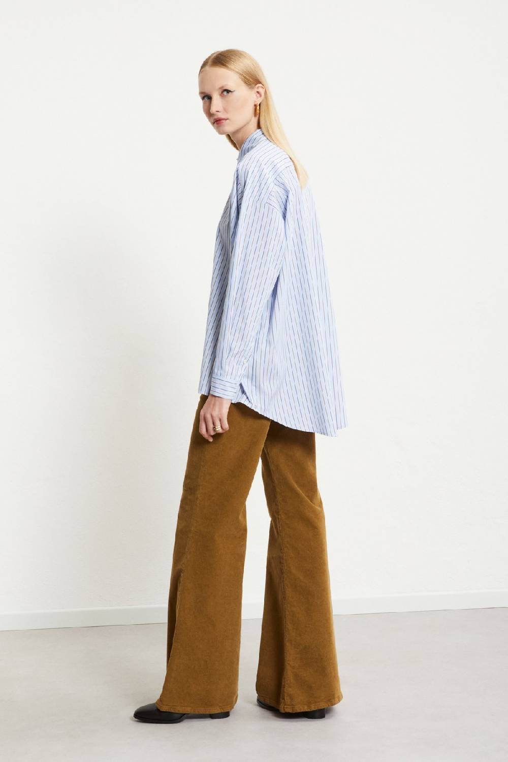 ottod'Ame Velvet flare trousers Vendite Flash