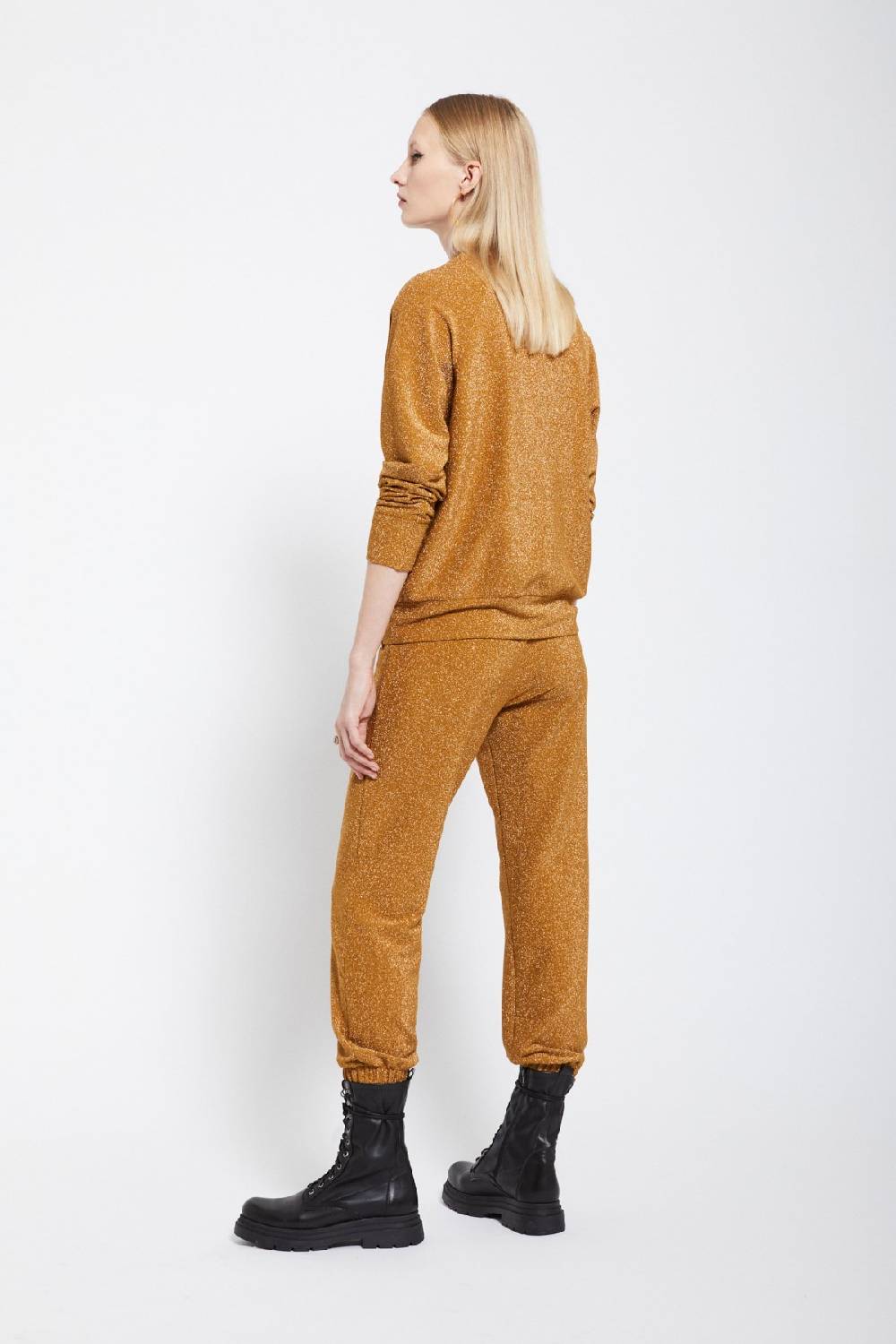 ottod'Ame Viscose trousers with lurex In Saldo