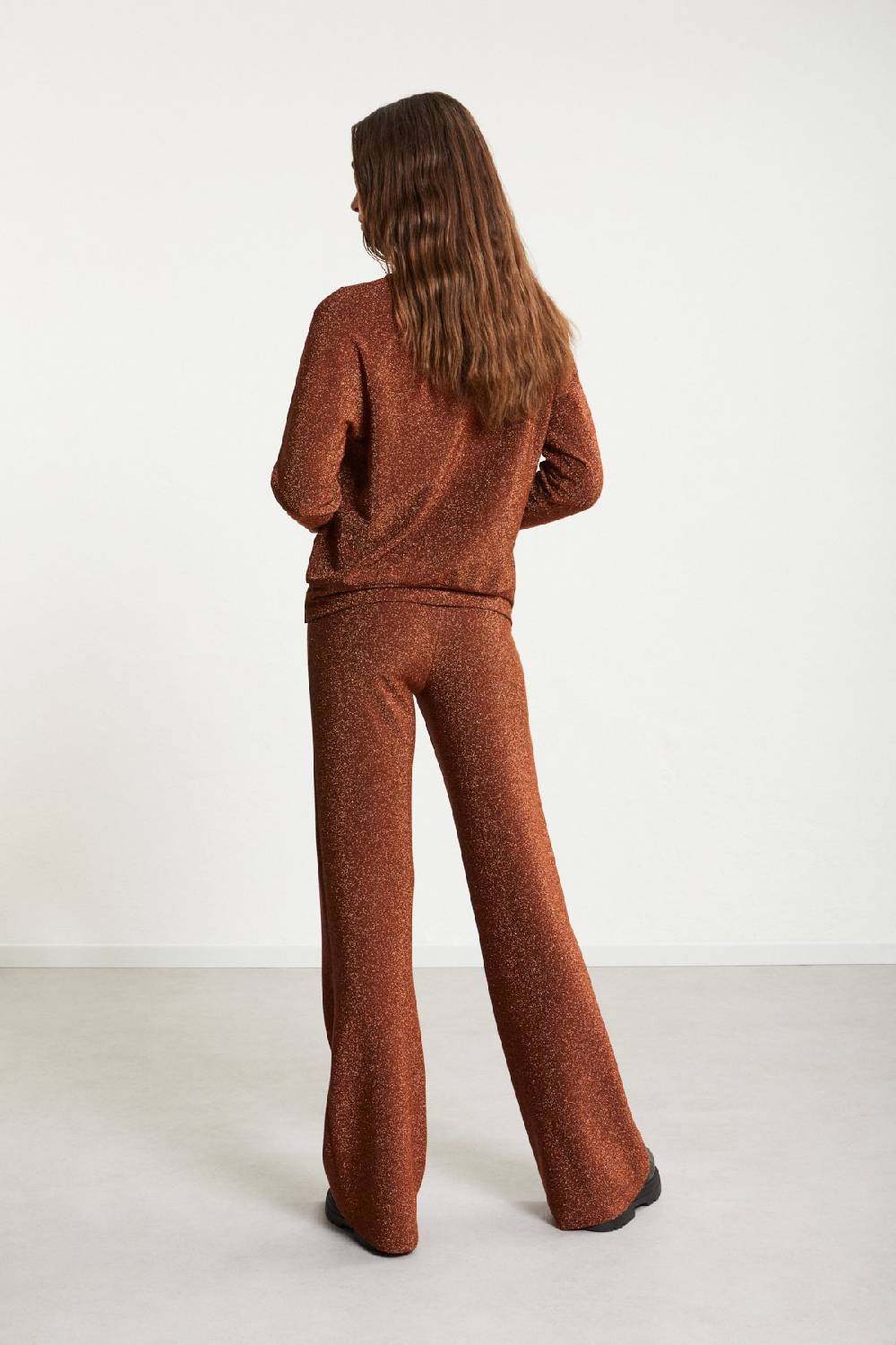 ottod'Ame Viscose trousers with lurex 2025