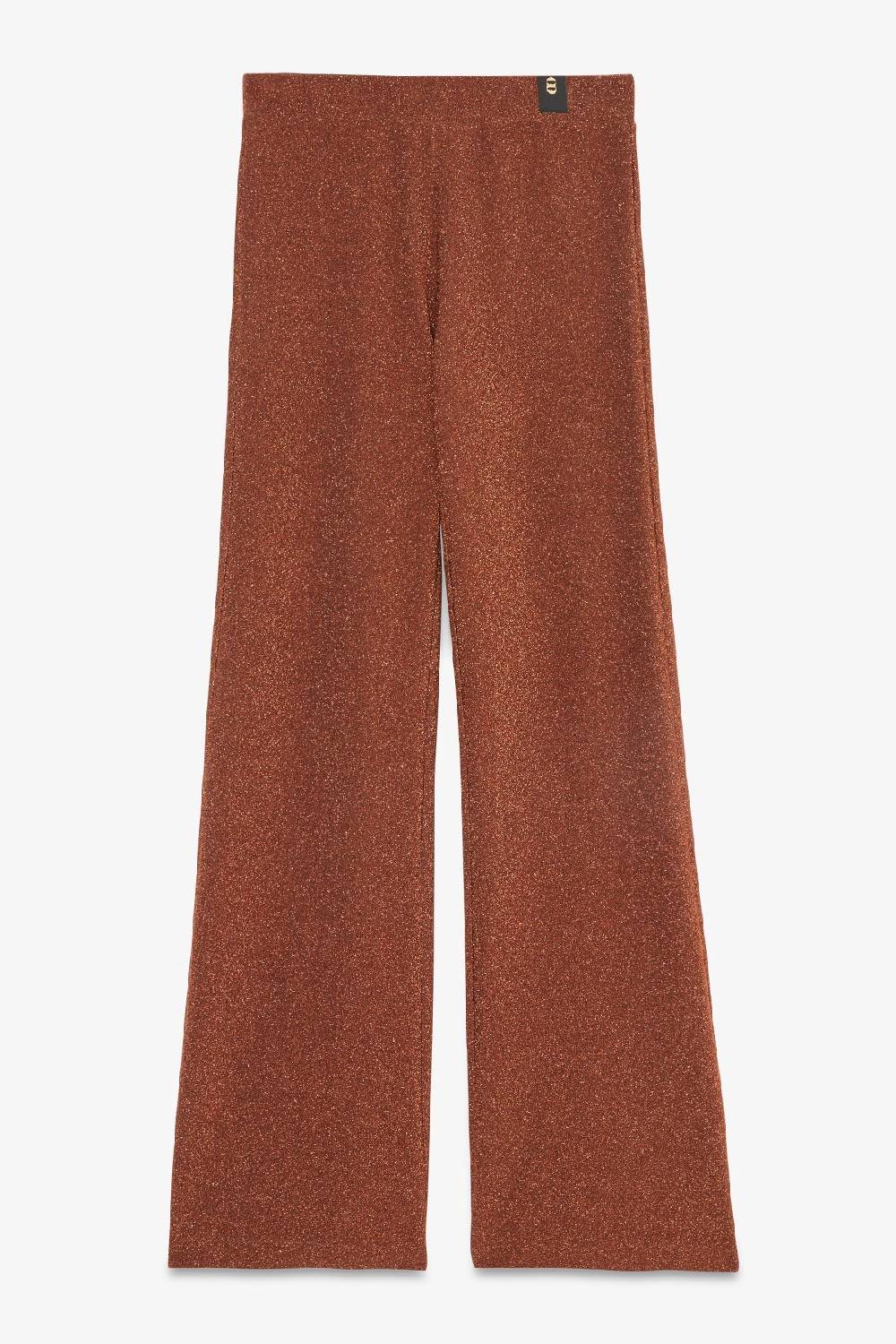 ottod'Ame Viscose trousers with lurex 2025