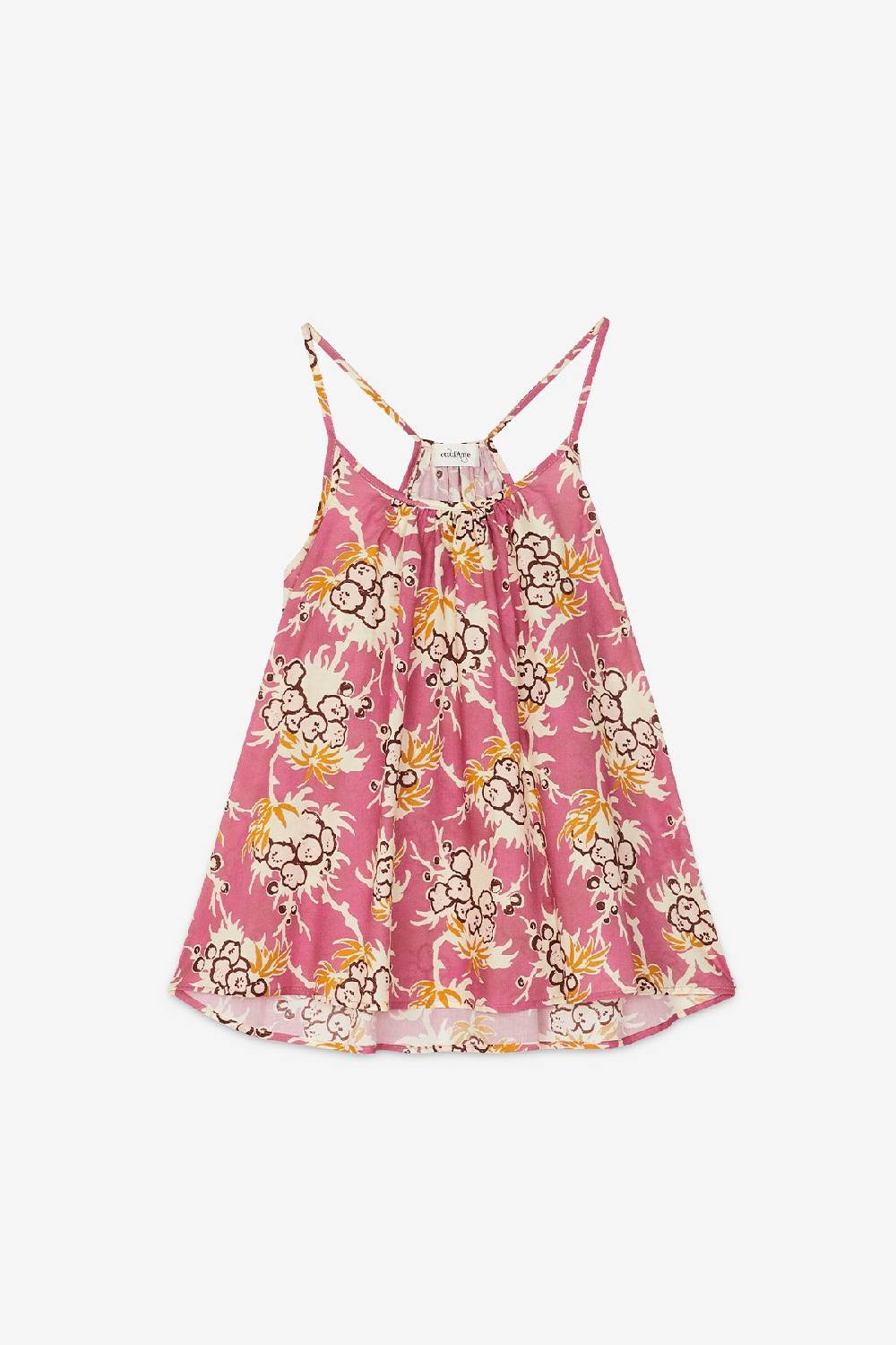 ottod'Ame Printed cotton top Qualità Garantita