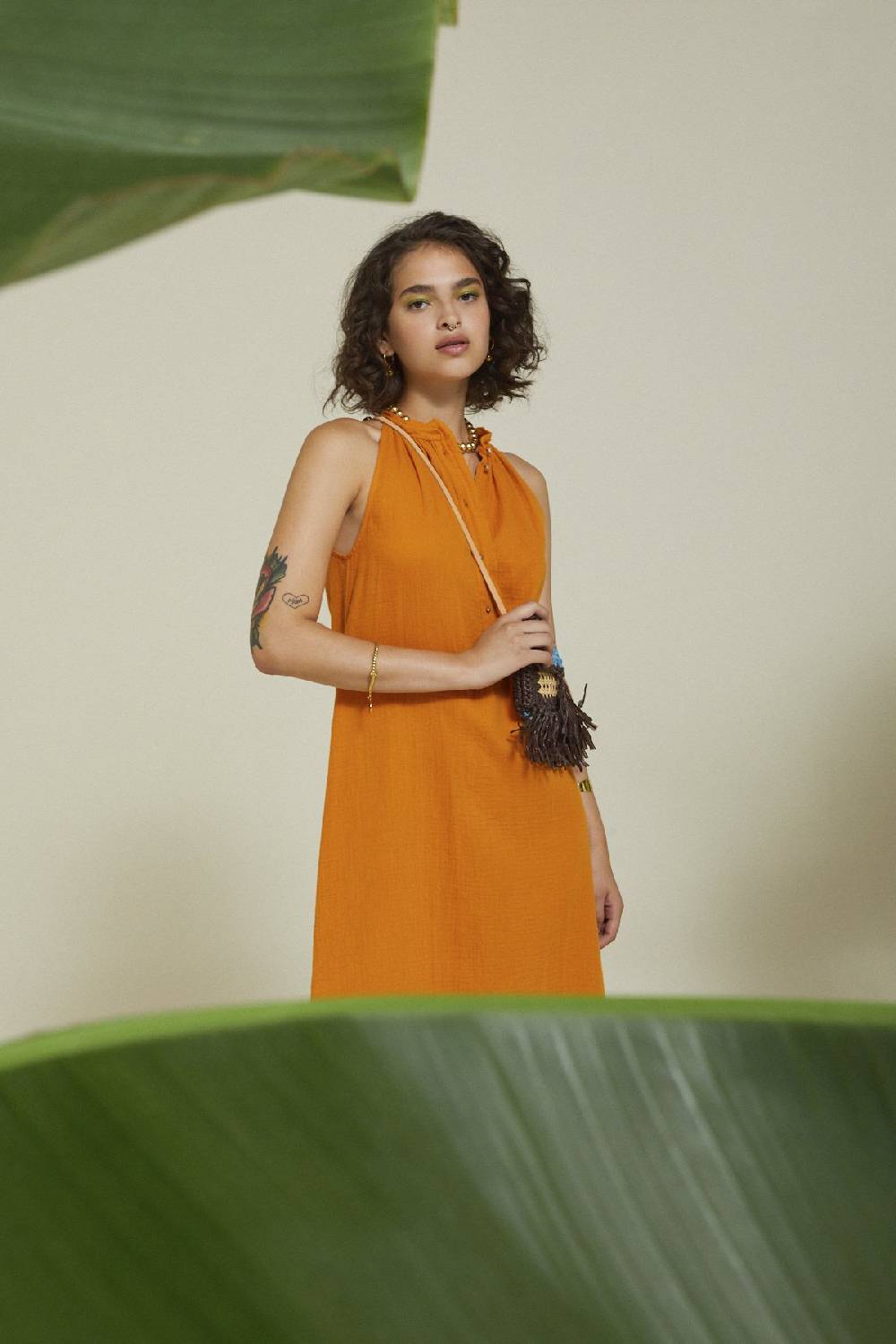 ottod'Ame Cotton sleeveless dress Acquista Ora