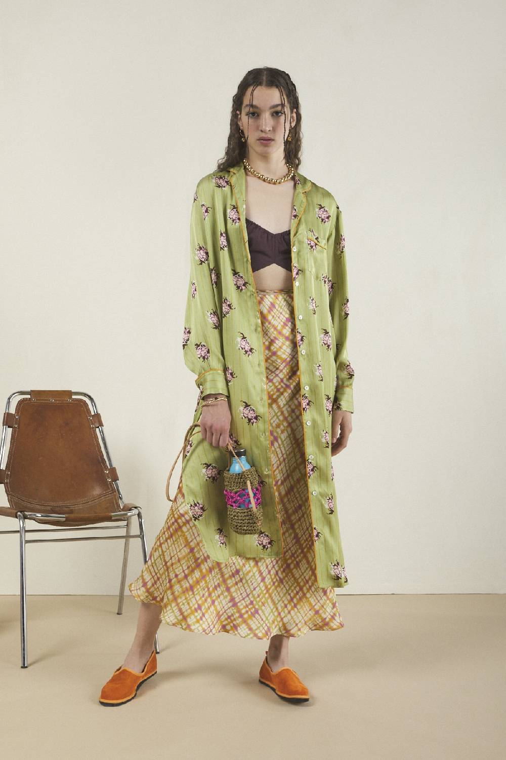 ottod'Ame Viscose long skirt Affare Del Giorno