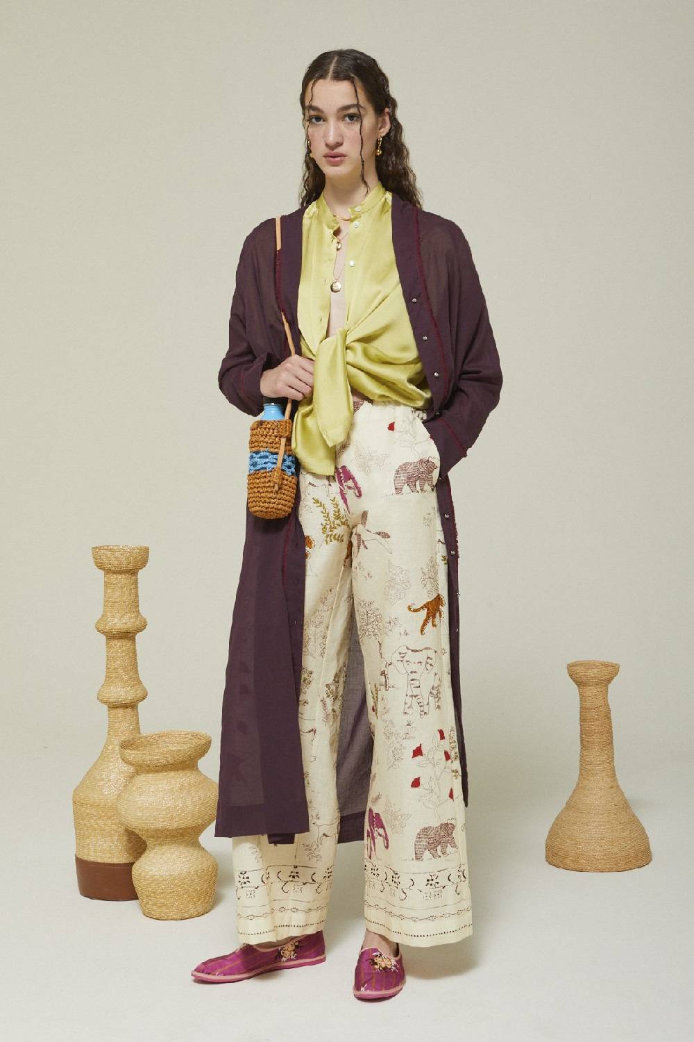 ottod'Ame Cotton long chemisier Sottocosto