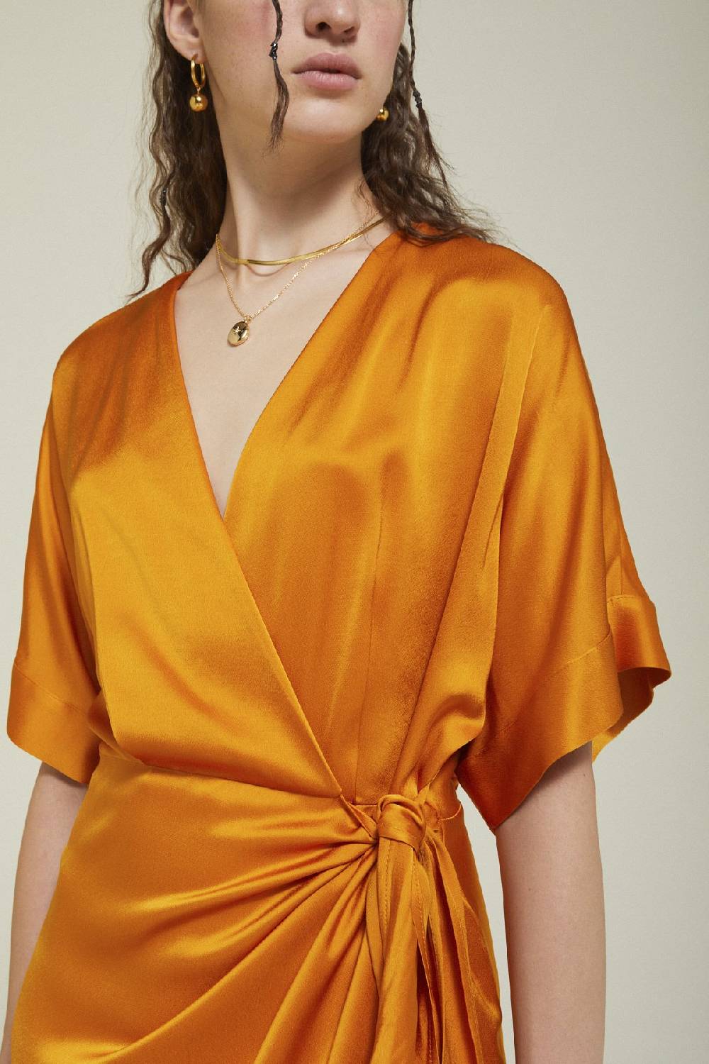 ottod'Ame Viscose fluid short dress Novità