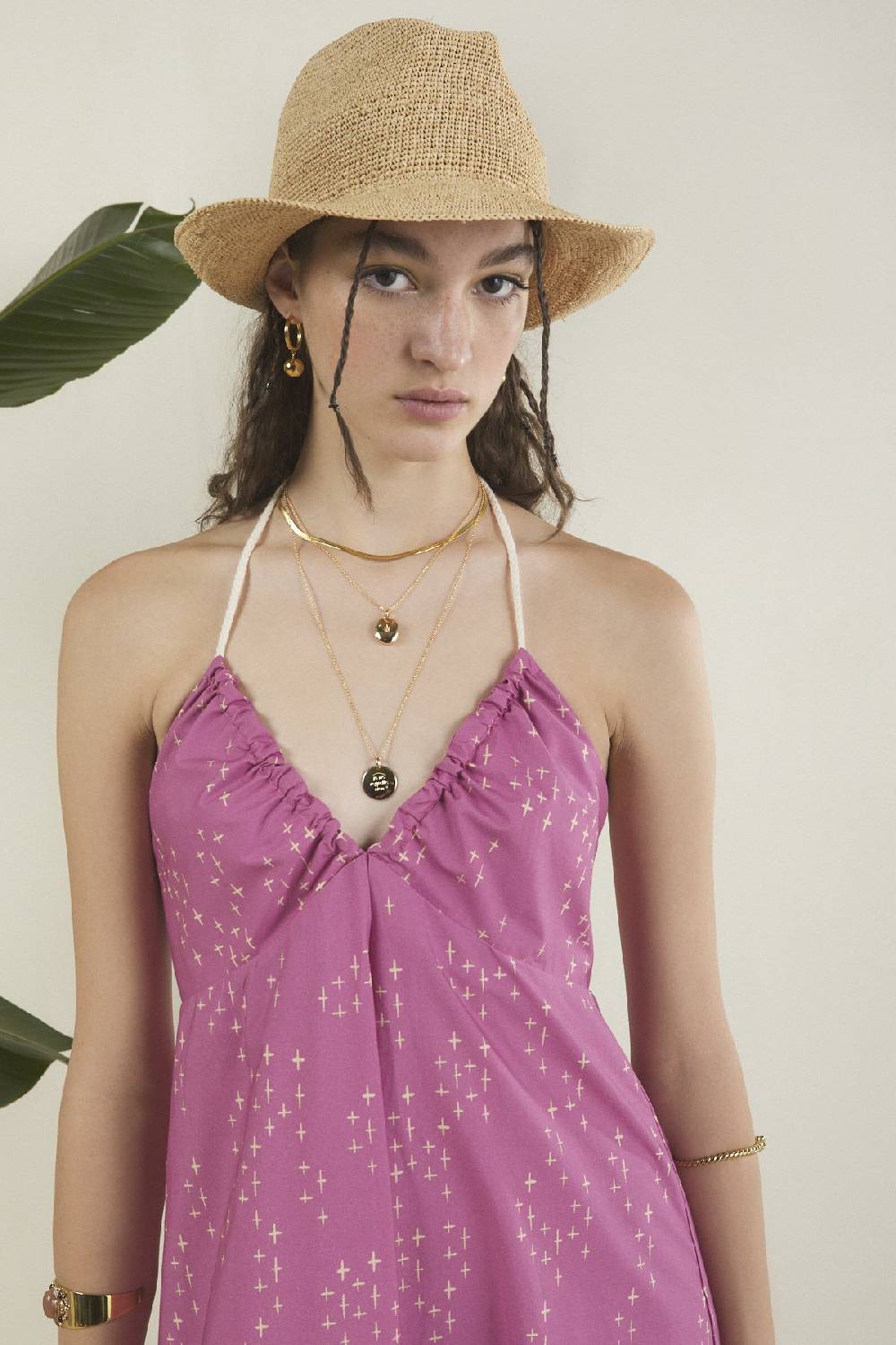 ottod'Ame Cotton long dress Sconto