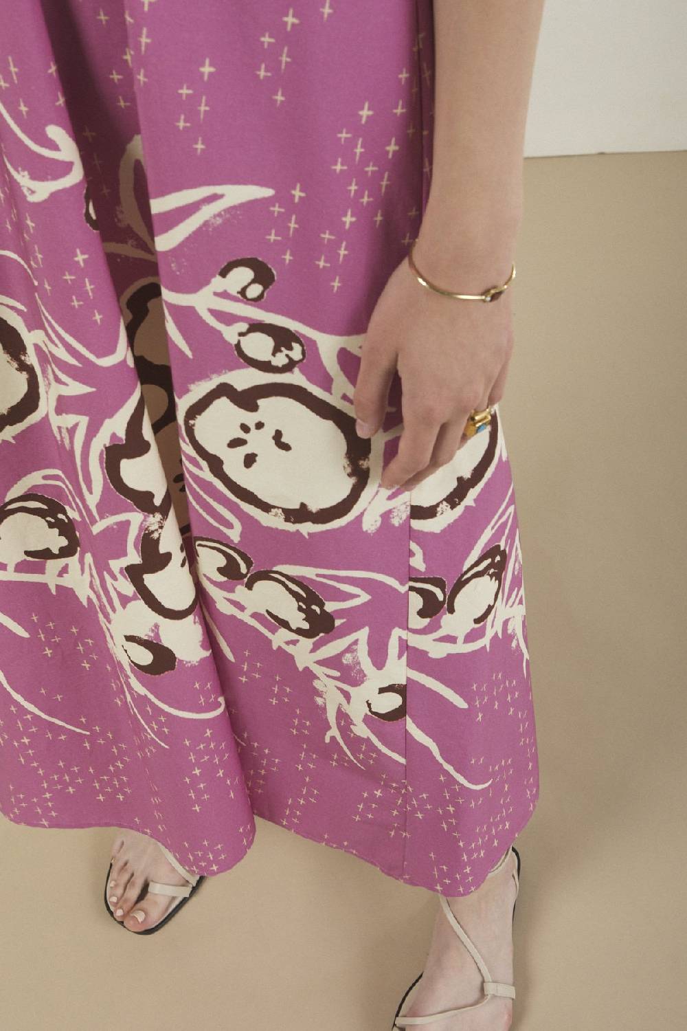 ottod'Ame Cotton long dress Sconto