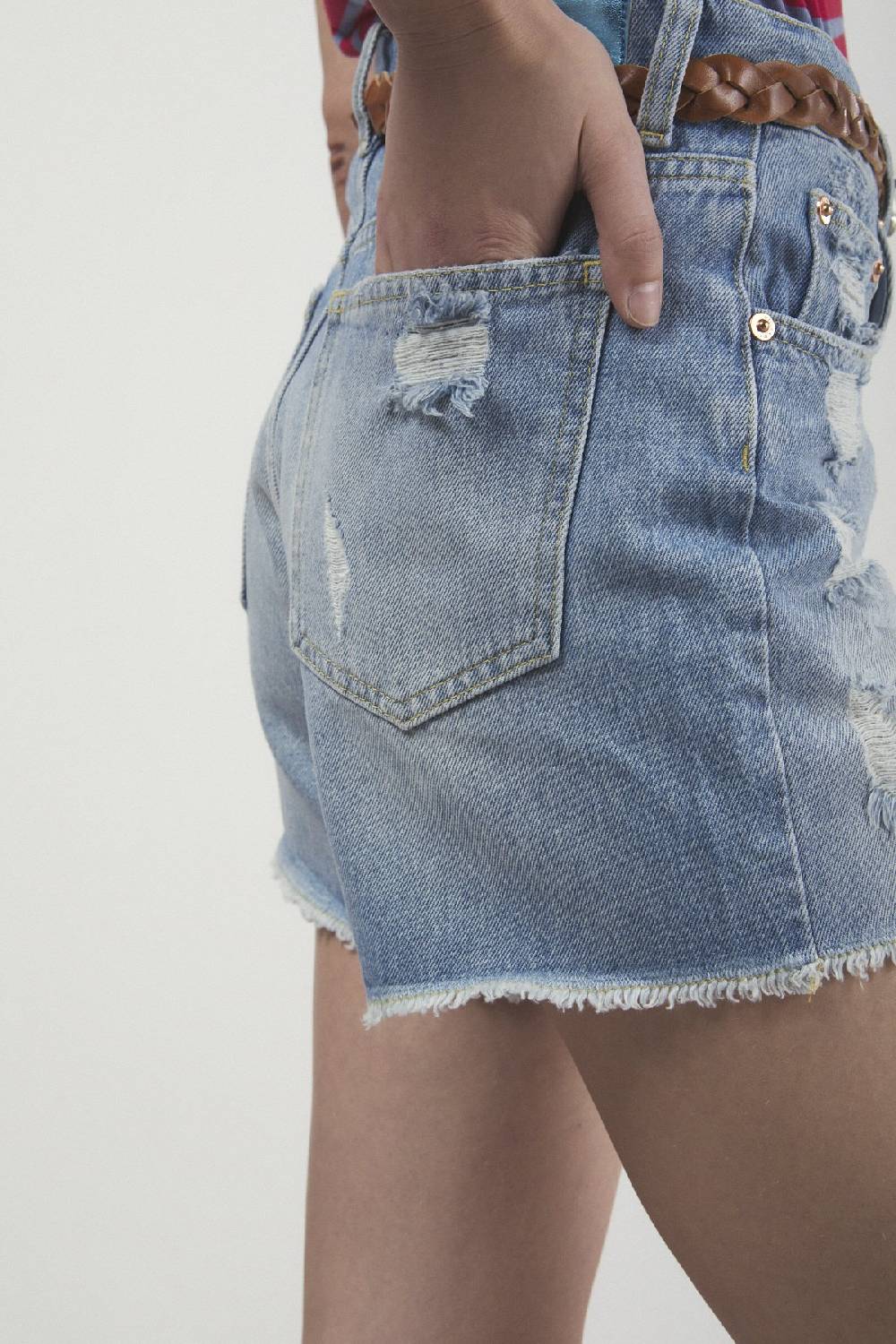 ottod'Ame Denim shorts Online