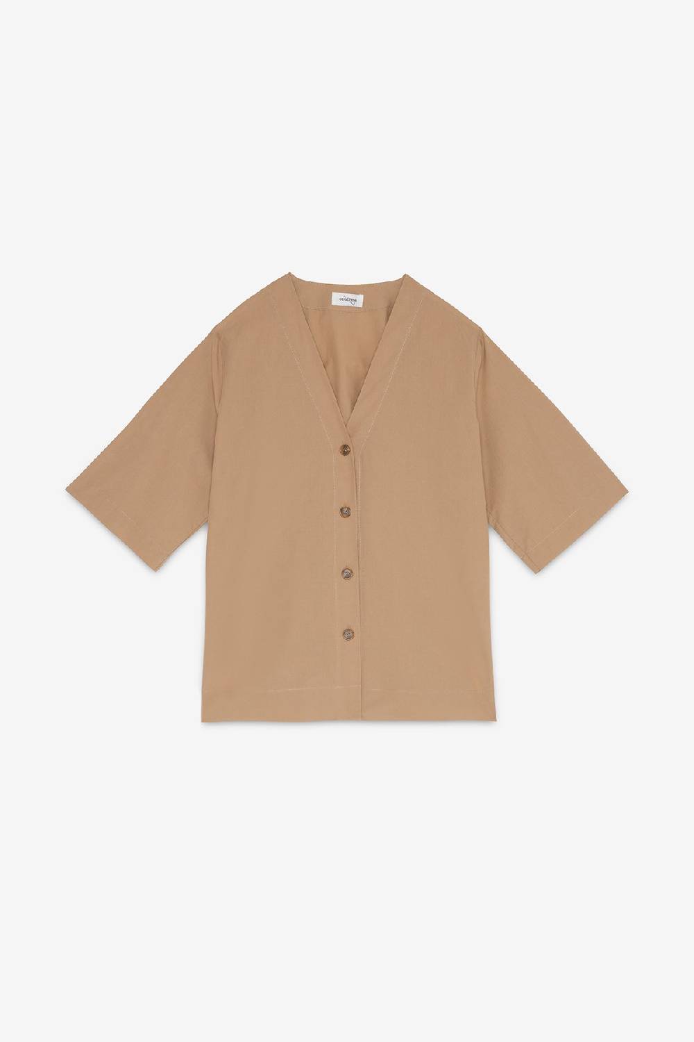 ottod'Ame Poplin half-sleeve shirt Moda