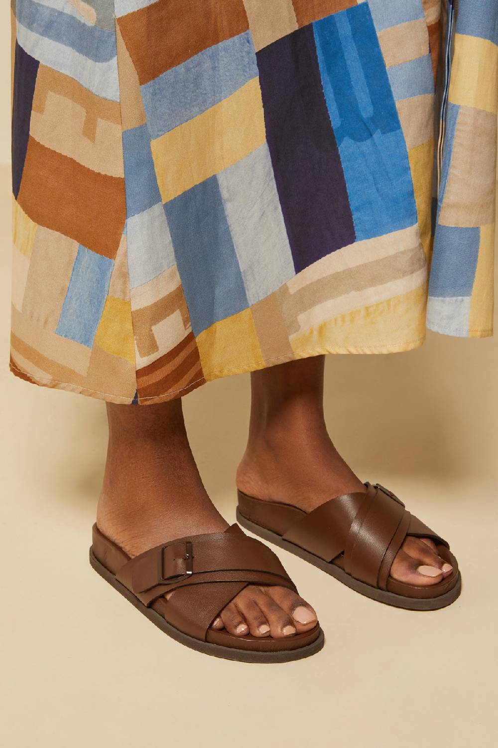 ottod'Ame Leather slippers Grande vendita