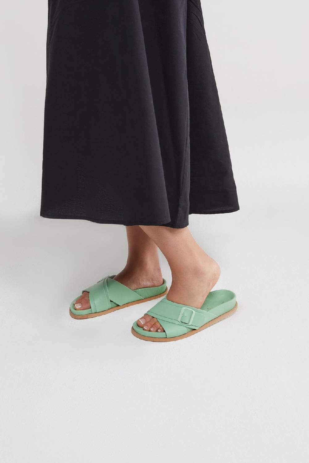 ottod'Ame Leather slippers Flash Sale