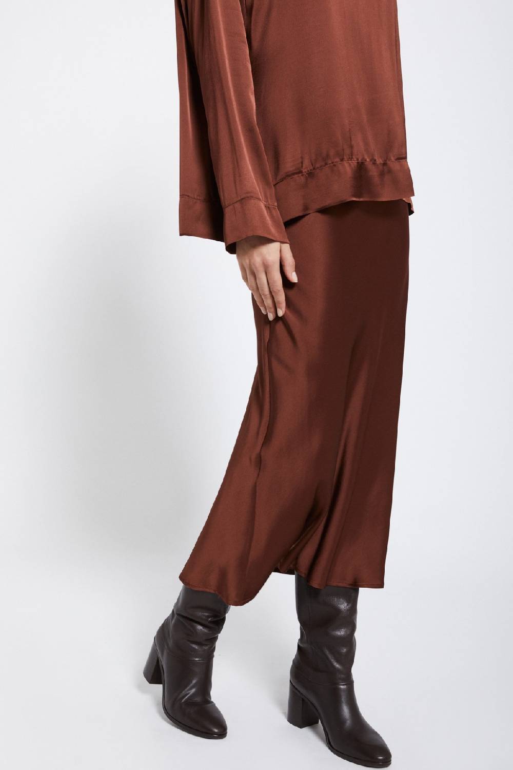 ottod'Ame Viscose long skirt Offerta esclusiva