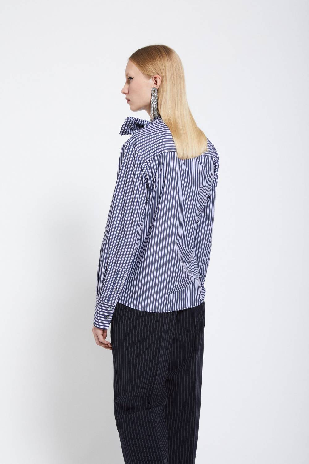 ottod'Ame Poplin shirt with bows Offerta San Valentino