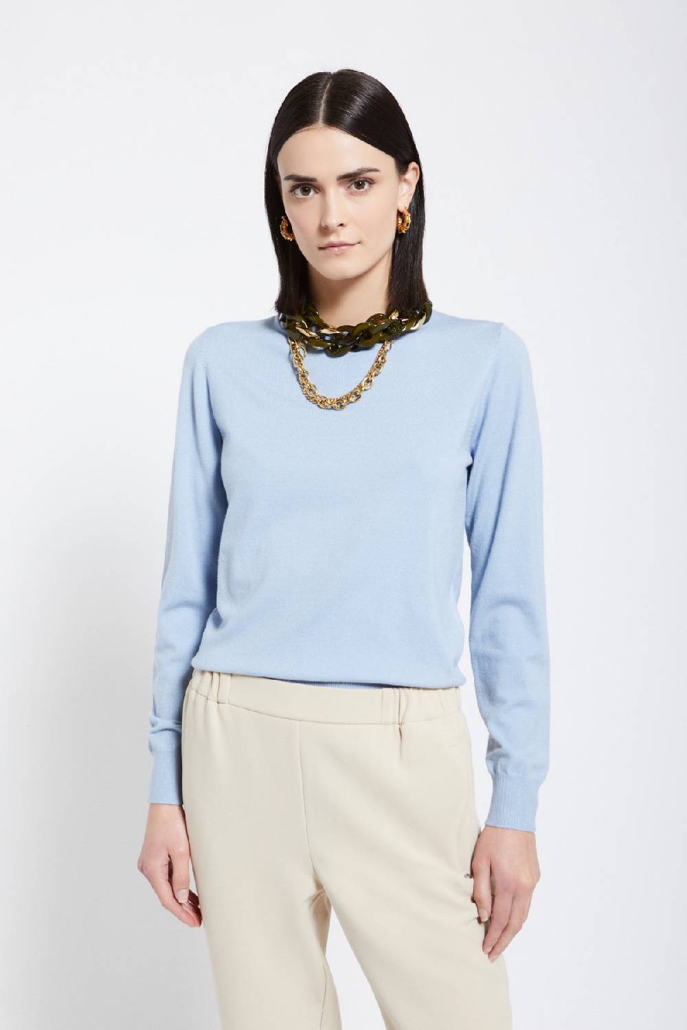 ottod'Ame Jumper with rounded neck Offerta Anniversario