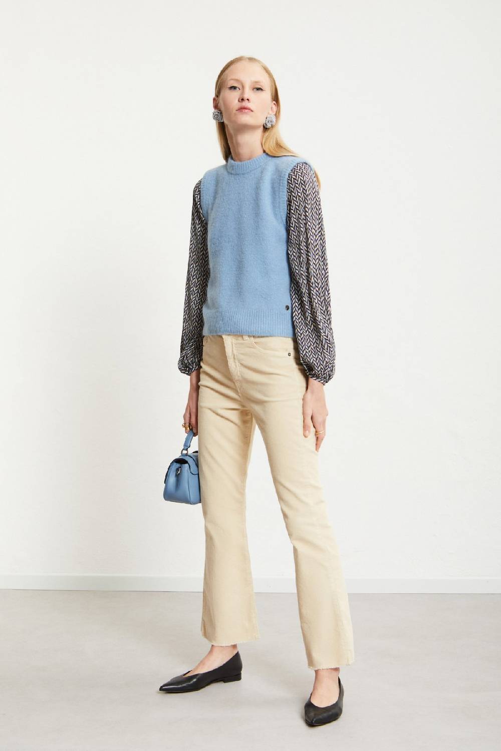 ottod'Ame Vest with rounded neck Online Outlet