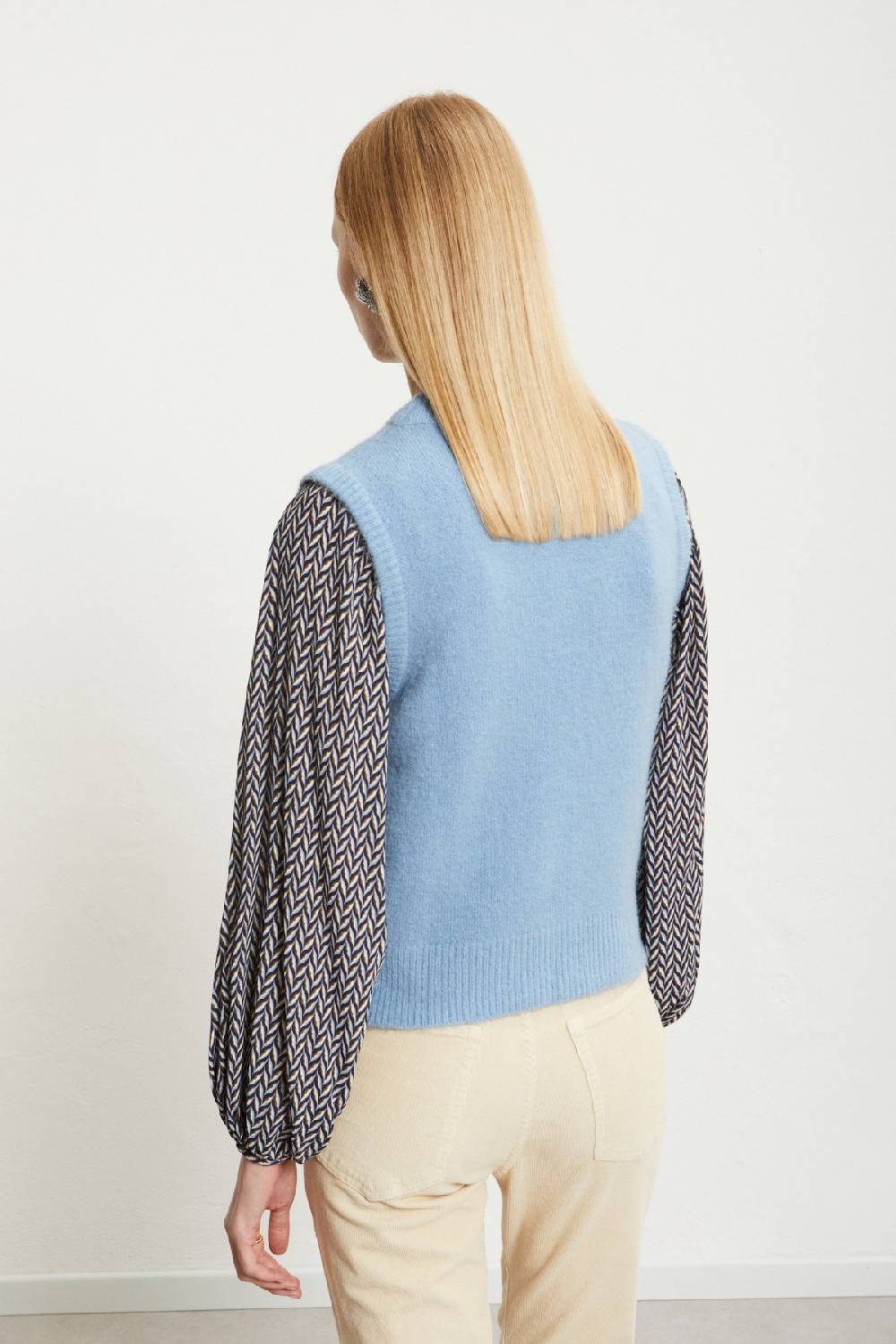 ottod'Ame Vest with rounded neck Online Outlet