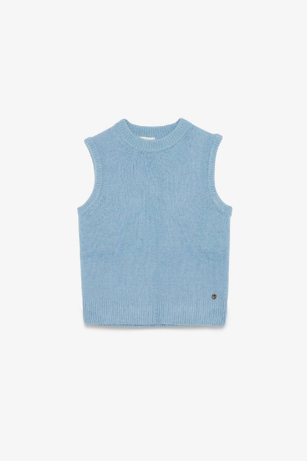 ottod'Ame Vest with rounded neck Online Outlet