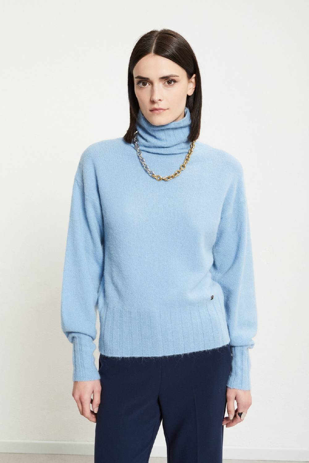 ottod'Ame Sweater with turtleneck Offerte esclusive