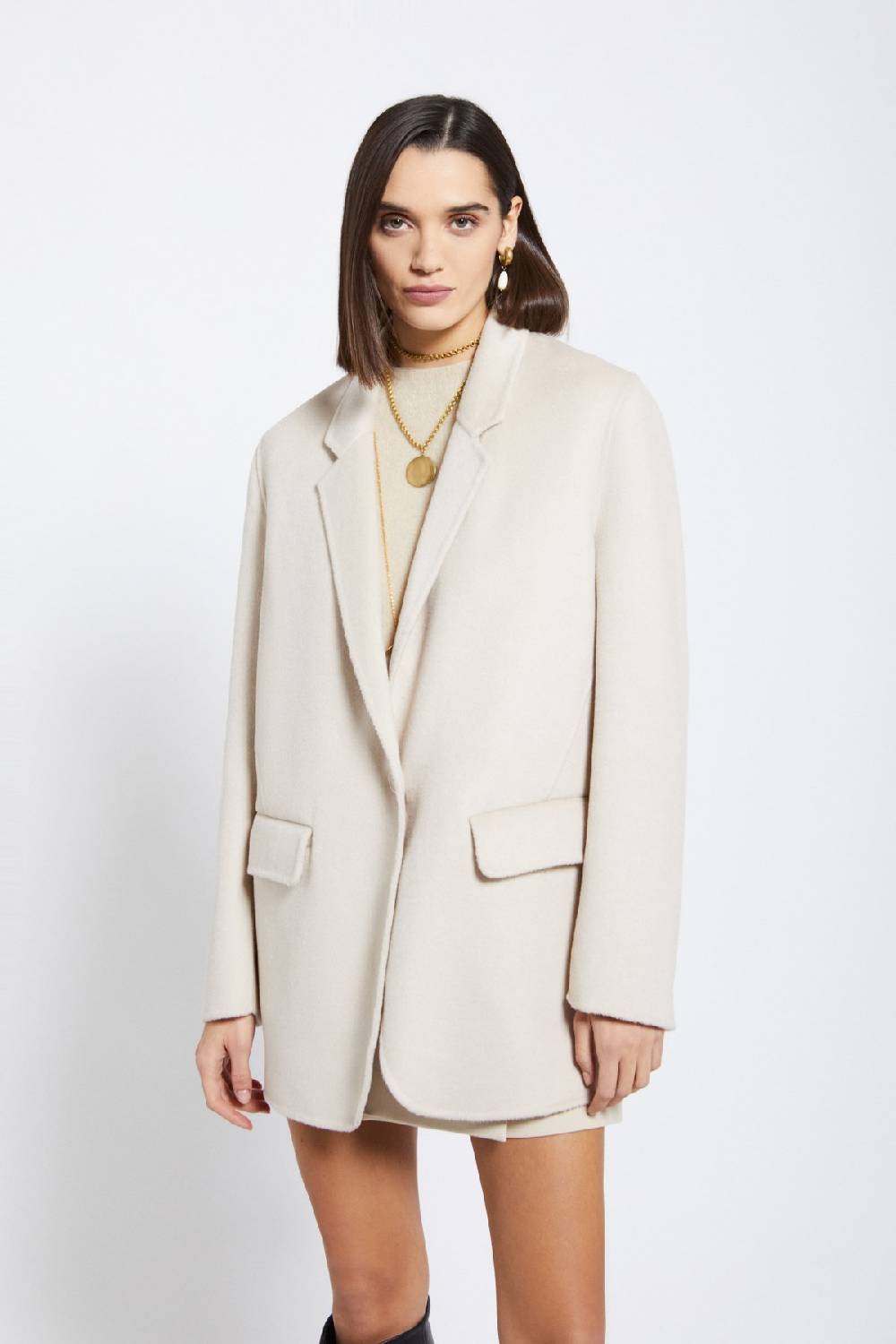 ottod'Ame Wool-blend blazer Liquidazione