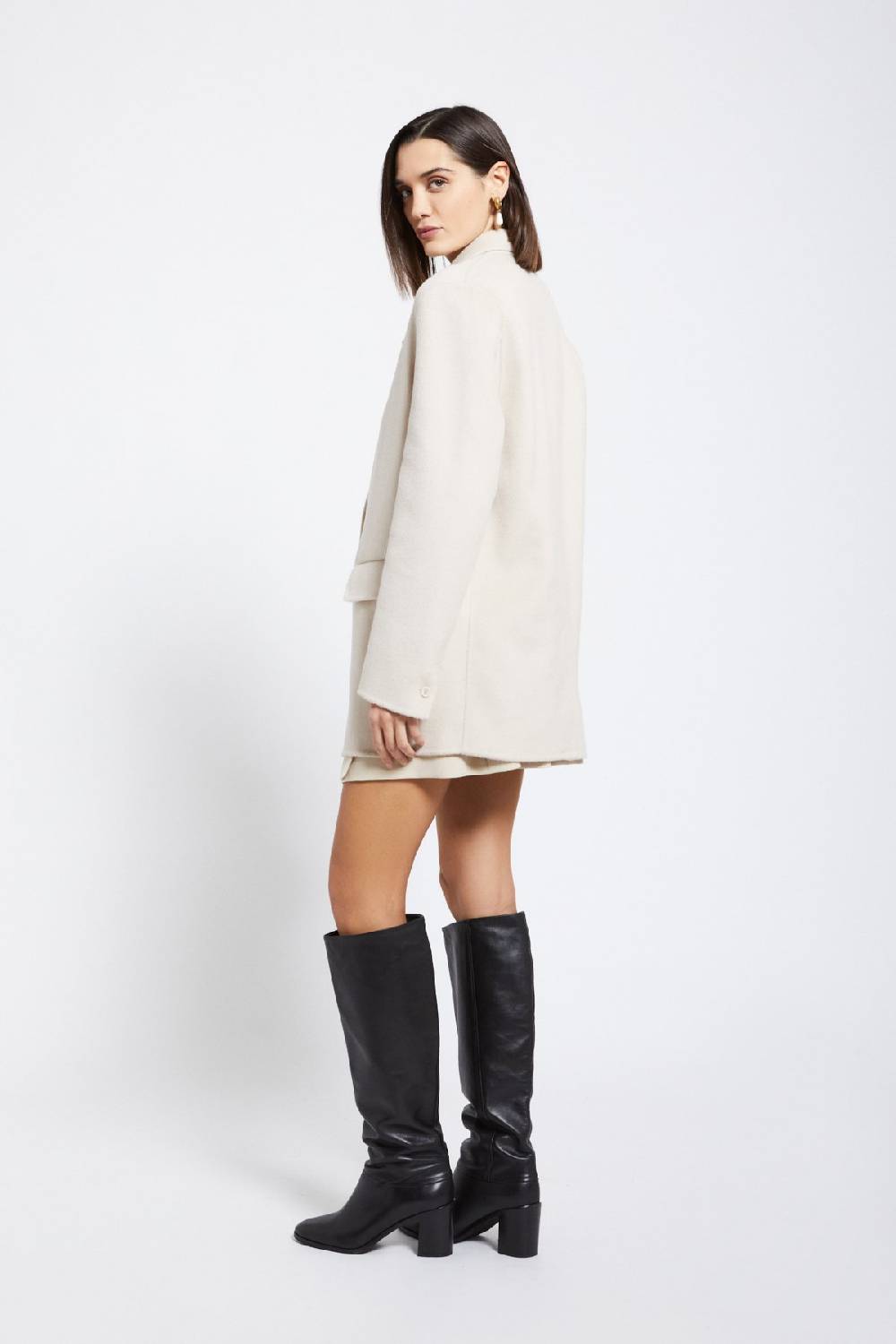 ottod'Ame Wool-blend blazer Liquidazione