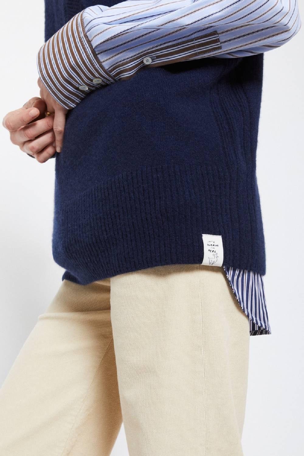 ottod'Ame Cashmere vest Offerte speciali