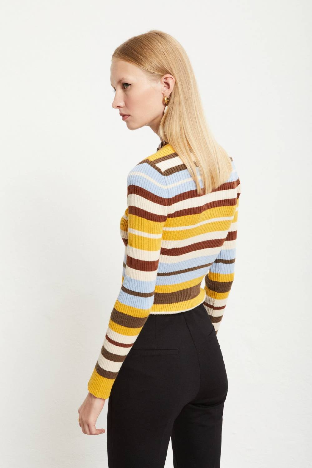 ottod'Ame Jumper with stripes Enormi risparmi