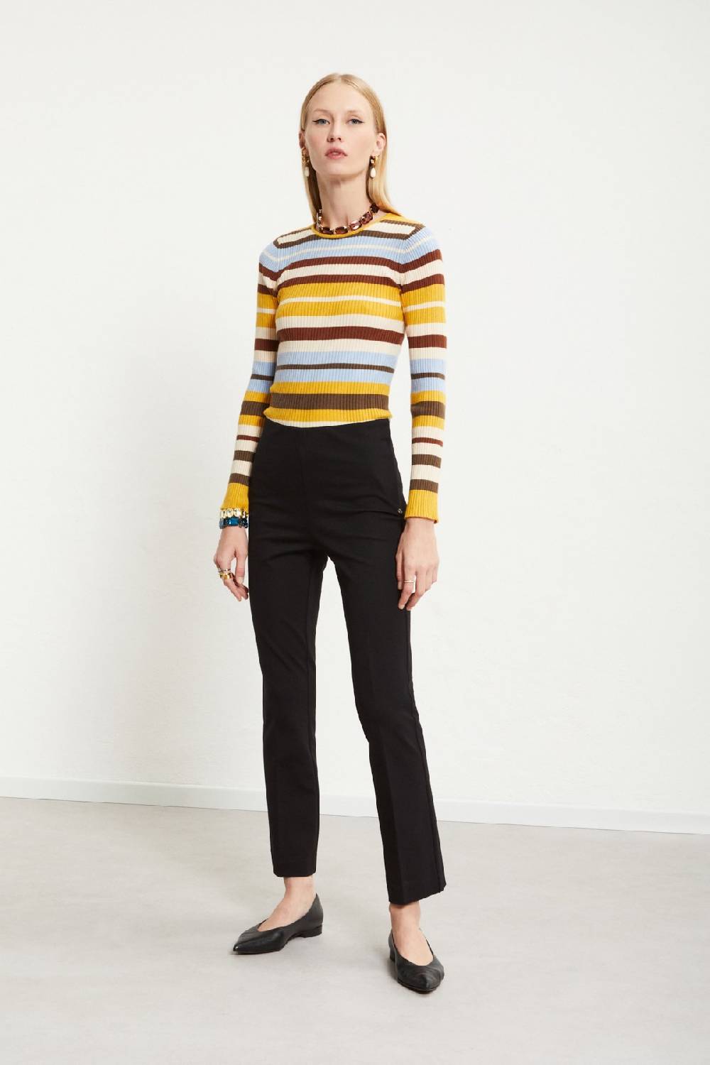 ottod'Ame Anlke lenght trousers Sconti VIP