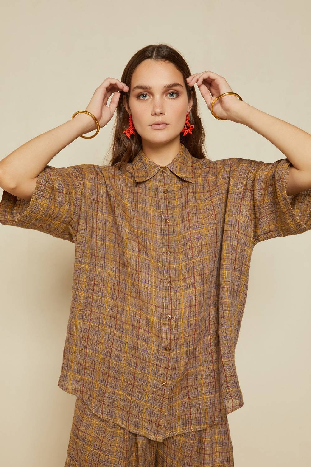 ottod'Ame Linen shirt Promozione temporanea
