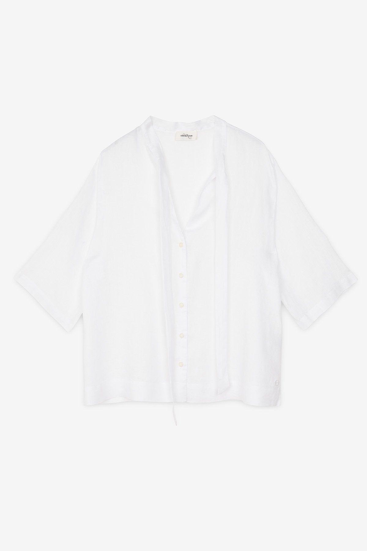 ottod'Ame Linen shirt Solo un giorno rimasto