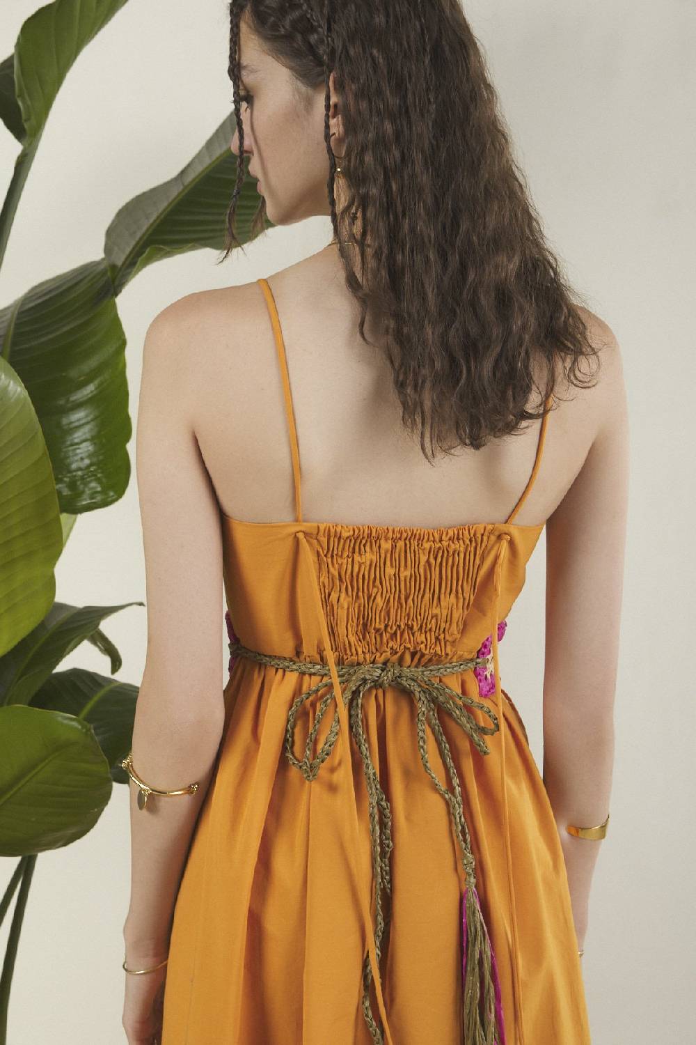 ottod'Ame Poplin long dress Officina