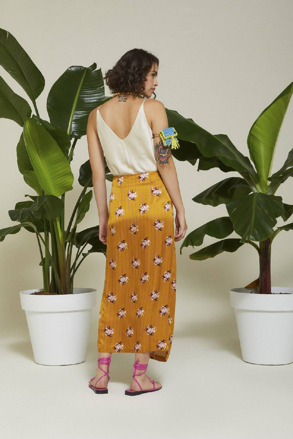 ottod'Ame Viscose sarong skirt Duty-free