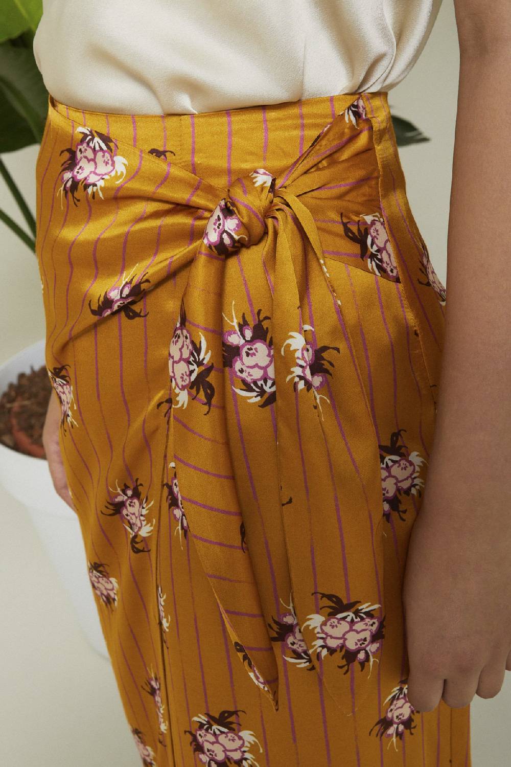 ottod'Ame Viscose sarong skirt Duty-free