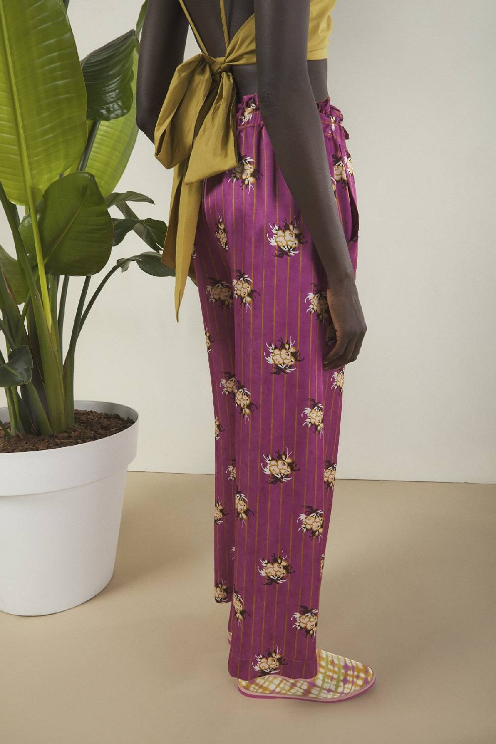 ottod'Ame Viscose palazzo trousers 50% di sconto per tempo limitato