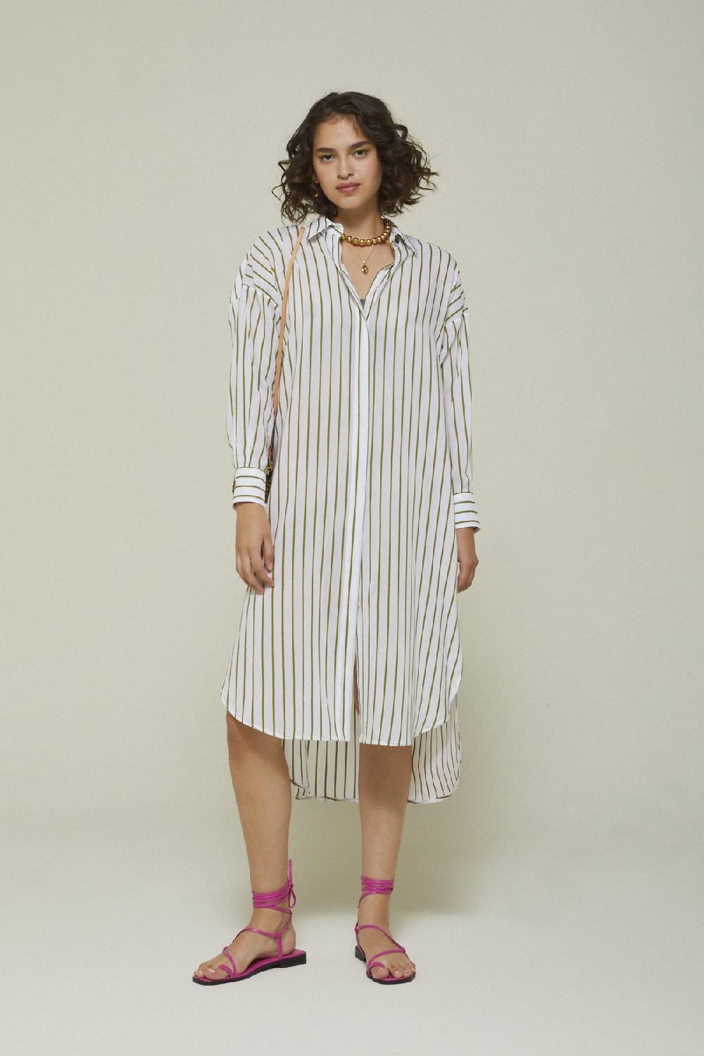 ottod'Ame Long-sleeved midi chemisier 2025