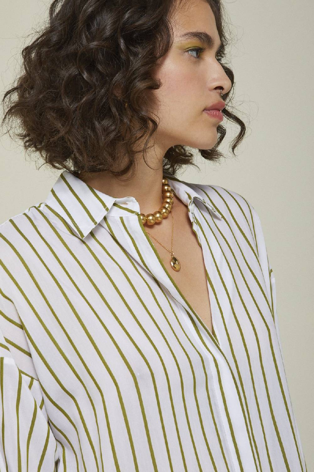 ottod'Ame Long-sleeved midi chemisier 2025
