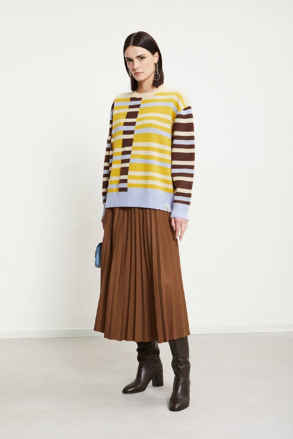 ottod'Ame Pleated skirt In Linea