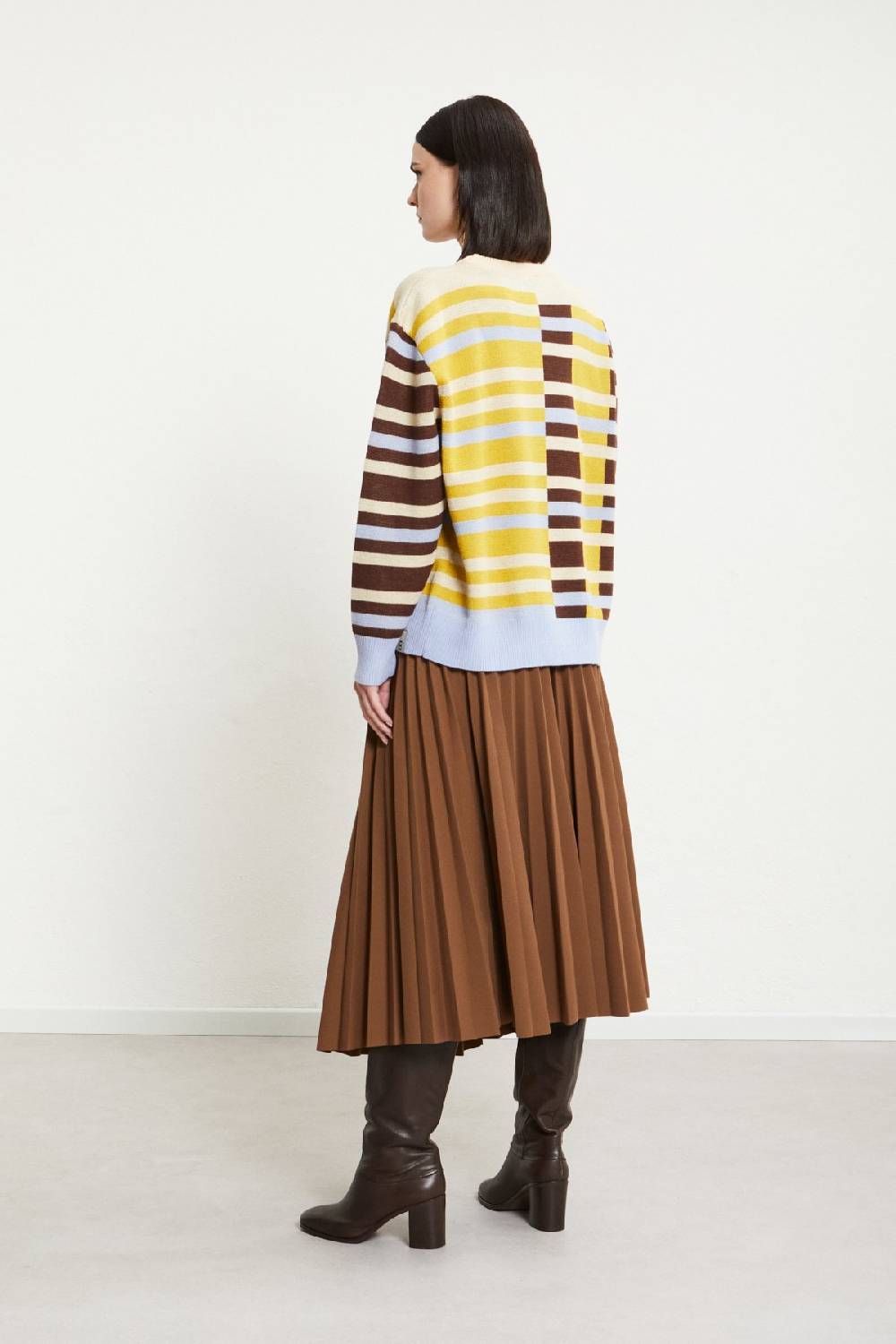 ottod'Ame Pleated skirt In Linea