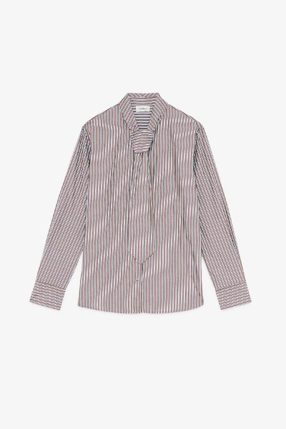 ottod'Ame Cotton shirt with necktie Qualità