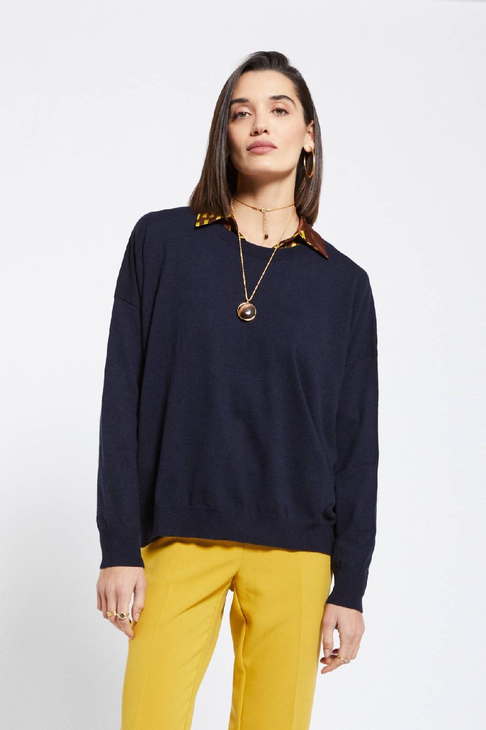 ottod'Ame Sweater with rounded neck Pezzi Unici