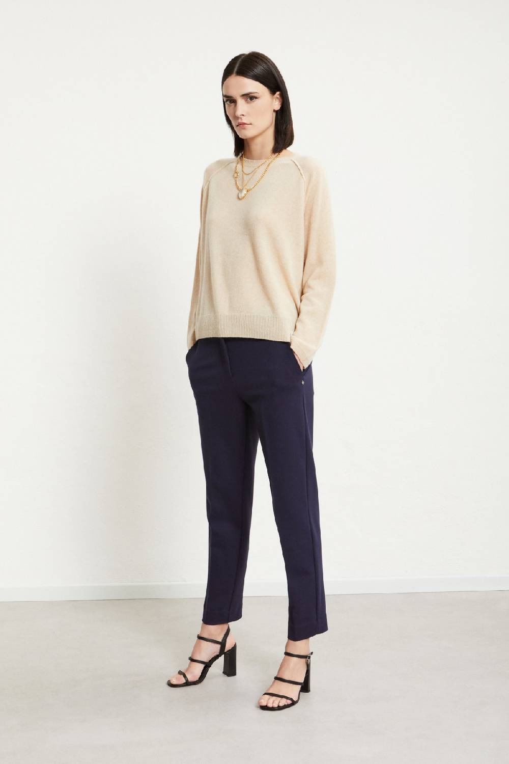 ottod'Ame Anlke lenght trousers Promozione Limitata