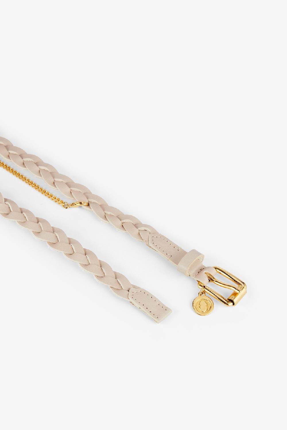 ottod'Ame Leather thin belt Sottocosto