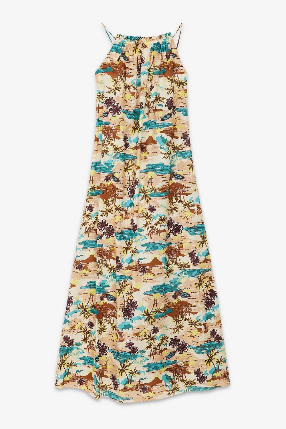 ottod'Ame Printed cotton long dress Hotsell