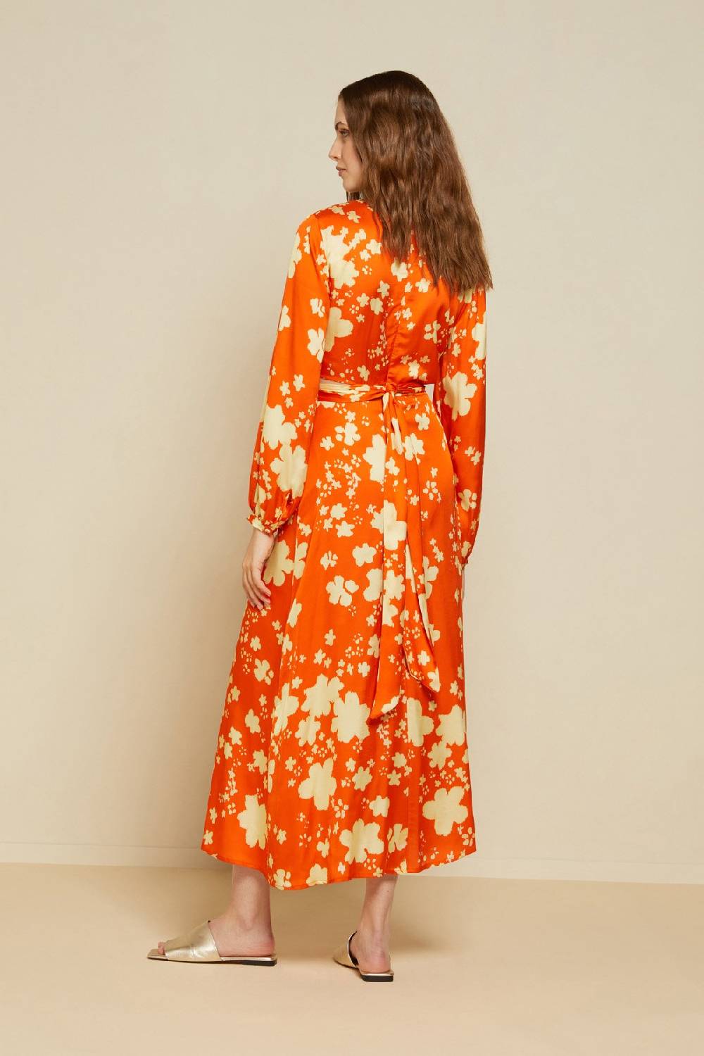 ottod'Ame Viscose criss-crossed long dress I Più Venduti