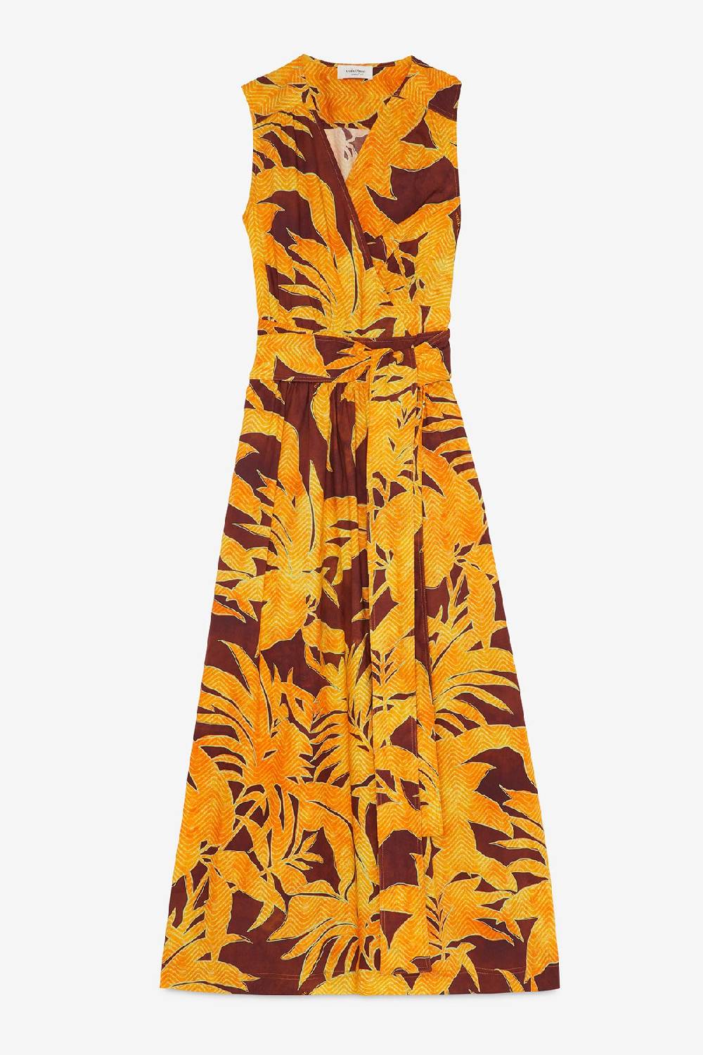 ottod'Ame Sleeveless cotton long dress In Saldo