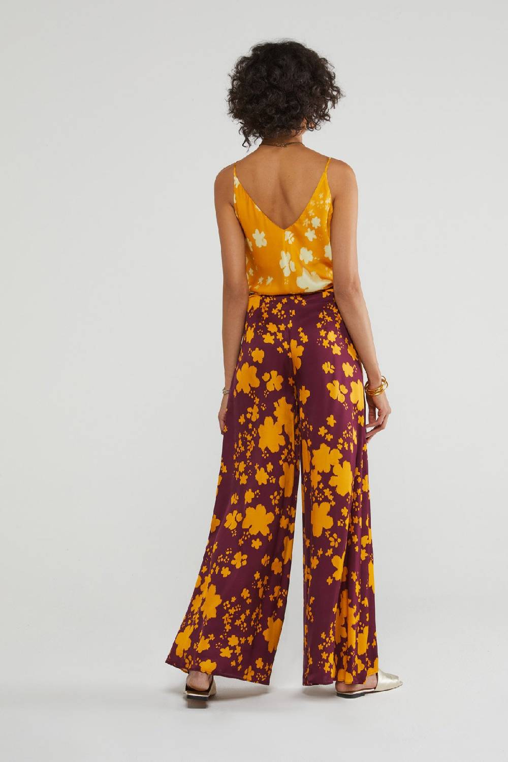 ottod'Ame Viscose palazzo trousers Moda